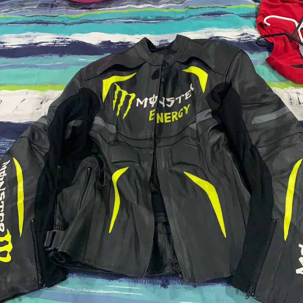 NWOT leather Motorcycle jacket